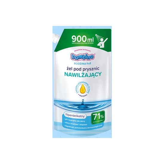 Bambino Rodzina Żel pod prysznic nawilżający 900 ml