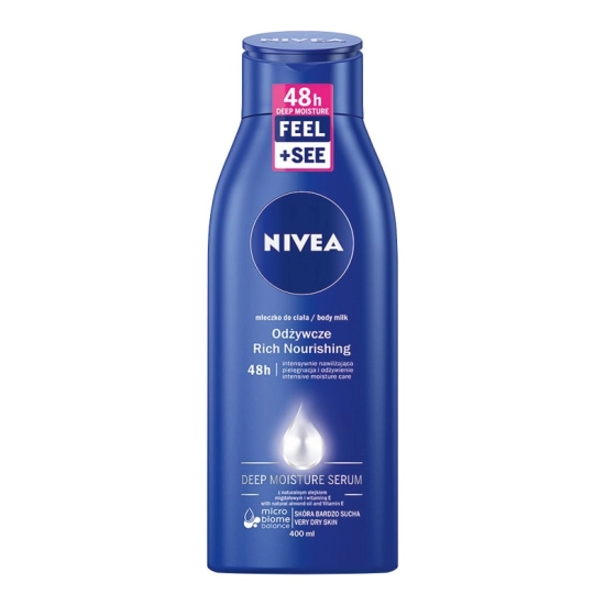 Nivea Body Milk – odżywcze mleczko do ciała 400 ml