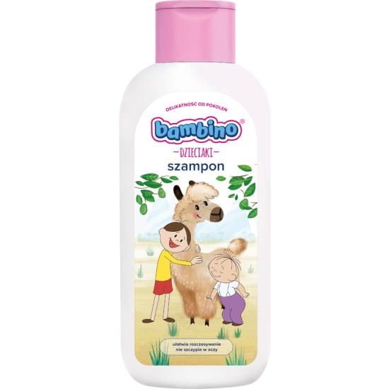 Bambino Dzieciaki Szampon do włosów z Bolkiem i Lolkiem – Alpaka 400 ml