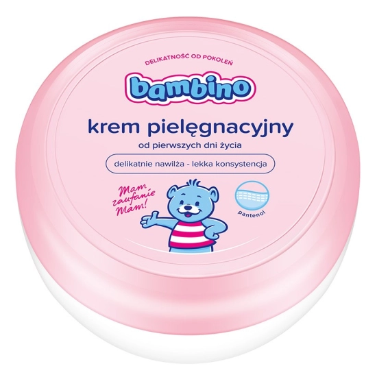 Bambino – pielęgnacyjny krem z pantenolem dla niemowląt i dzieci 200 ml