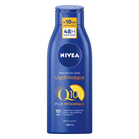 Nivea Body Milk Q10 + Witamina C – ujędrniające mleczko do ciała 400 ml