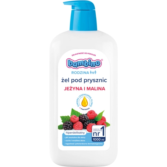Bambino Rodzina Jeżyna i Malina – żel pod prysznic 1000 ml