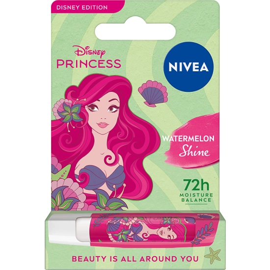 Nivea Pielęgnująca pomadka do ust Watermelon Shine Disney Edition 4, 8 g