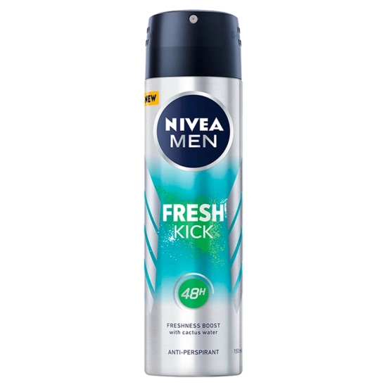 Nivea Men Fresh Kick – antyperspirant w sprayu 150 ml