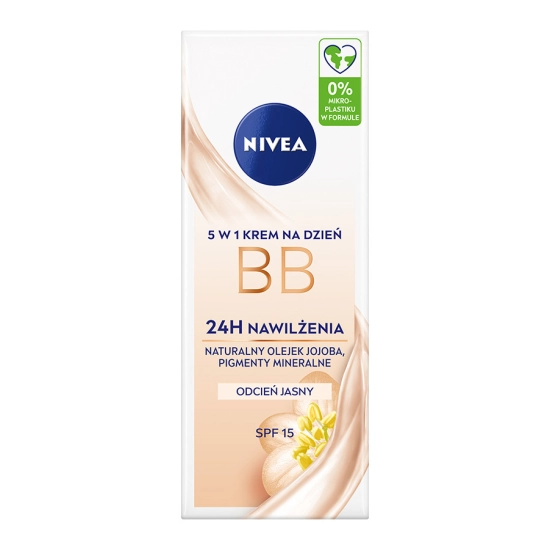 Nivea 5 w 1 – krem BB na dzień SPF 15 jasny 50 ml