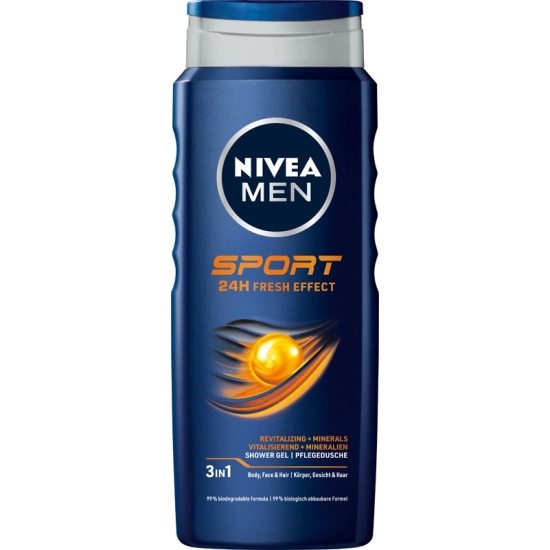 Nivea Men Żel pod prysznic Sport 24H Fresh Effect 500 ml