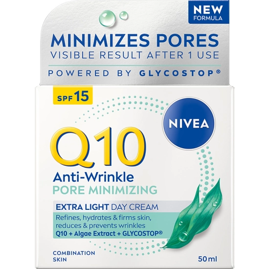 Nivea Q10 Power – przeciwzmarszczkowy krem na dzień do cery mieszanej 50 ml