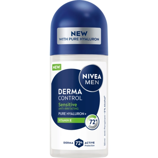 Nivea Men Derma Control Sensitive – antyperspirant w kulce 50 ml