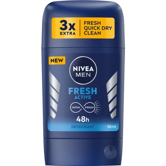 Nivea Men Dezodorant w sztyfcie Fresh Active 50 ml