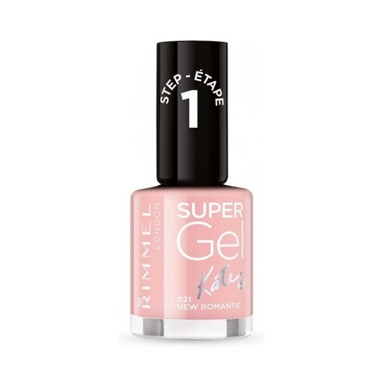Rimmel London Super Gel By Kate Step 1 021 New Romantic – lakier do paznokci 12 ml
