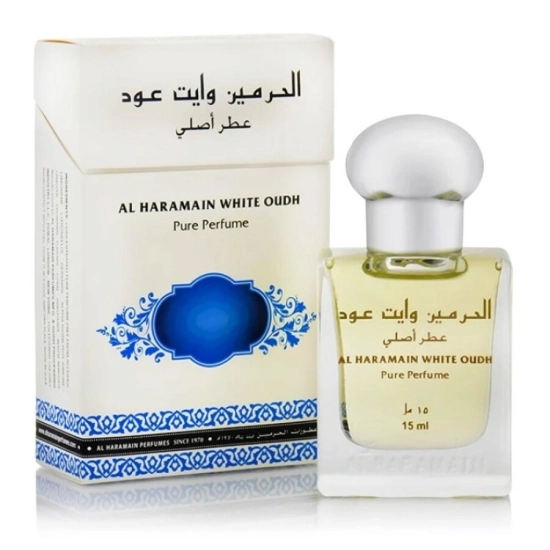 Al Haramain White Oudh – olejek perfumowany 15 ml unisex