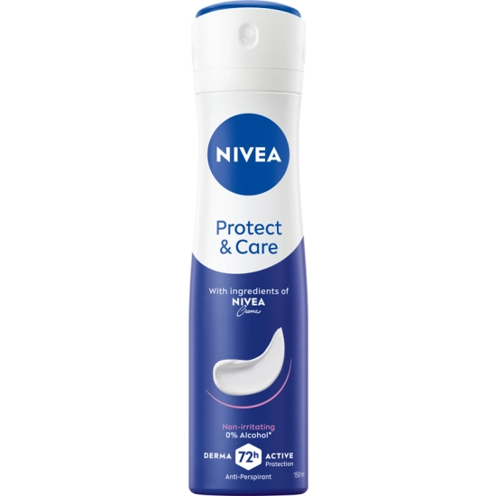 Nivea Antyperspirant damski w sprayu Protect & Care 150 ml