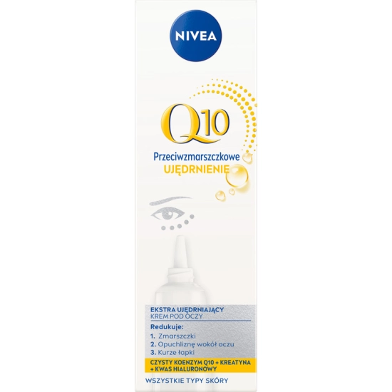 Nivea Q10 Przeciwzmarszczkowe Ujędrnienie Krem pod oczy 15 ml