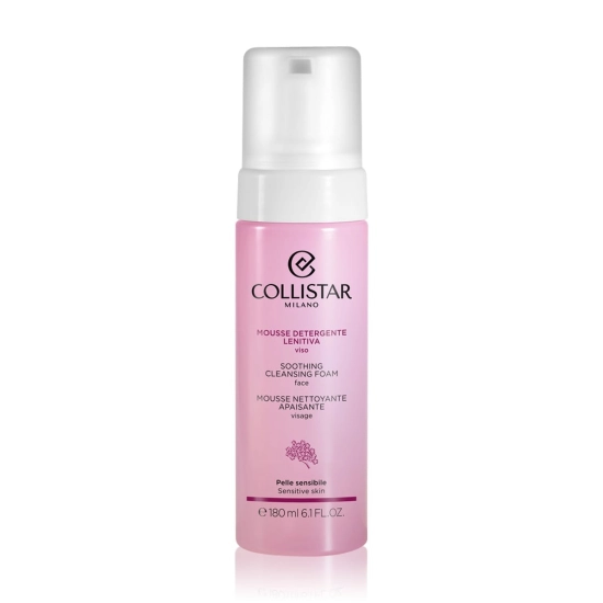 Collistar Soothing Cleansing Foam – pianka oczyszczająca do twarzy 180 ml