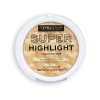 Makeup Revolution Relove Rozświetlacz Super Highlight - Gold 1szt