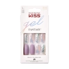KISS Sztuczne Paznokcie Gel Fantasy - Rainbow Rin (rozmiar L) 1op.(28szt)
