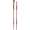 TOP CHOICE Professional Pędzelki Softness nr 03 i 04 - do cieni,rozświetlacza,korektora (30048) 1op.-2szt