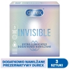 DUREX PREZERW.3szt INVISIBLE  Ext.Lubricat