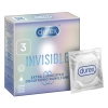 DUREX PREZERW.3szt INVISIBLE  Ext.Lubricat