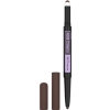 MAYBELLINE Express Brow Satin Duo Dwustronna Kredka do brwi nr 04 Dark Brown 1szt