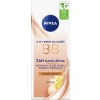 NIVEA 24H Nawilżenia Krem BB 5w1 na dzień - odcień ciemny 50 ml