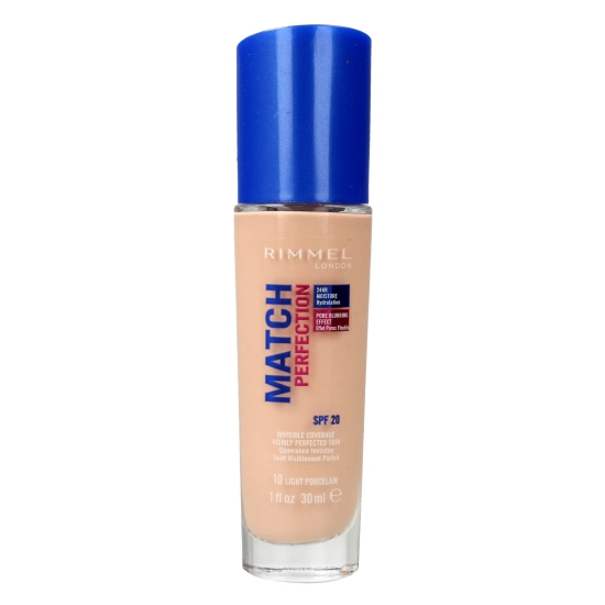 Rimmel Podkład Match Perfection nr 10 light porcelain  30ml