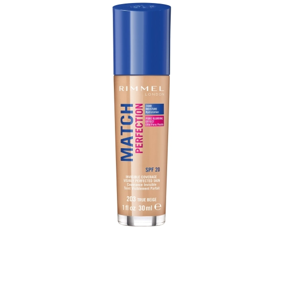 Rimmel Podkład Match Perfection nr 203 true beige   30ml