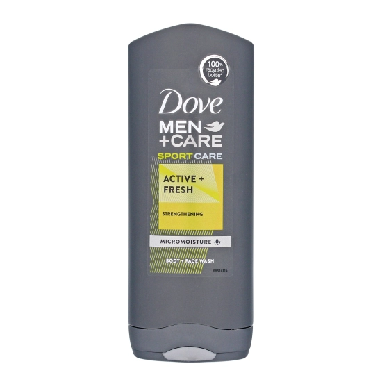 Dove Men+Care Żel do mycia twarzy i ciała Sport Active+Fresh  400ml