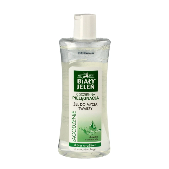 Biały Jeleń Codzienna Pielęgnacja Żel do mycia twarzy Łagodzenie  265ml