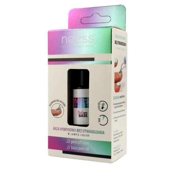 NEESS Baza do lakieru hybrydowego Peel-off  4 ml