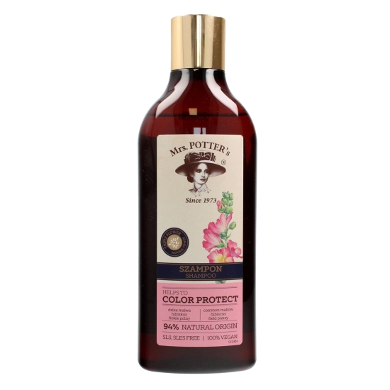 Mrs Potters Triple Flower Szampon do włosów farbowanych Color Protect  390ml