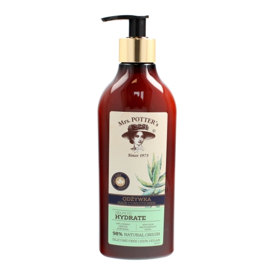 Mrs Potters Triple Herb Odżywka do włosów suchych Hydrate  390ml