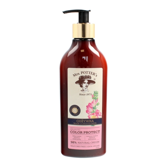 Mrs Potters Triple Flower Odżywka do włosów farbowanych Color Protect  390ml