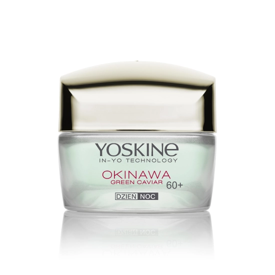 Yoskine Okinawa Green Caviar 60+ Krem wypełniający zmarszczki na dzień i noc  50ml