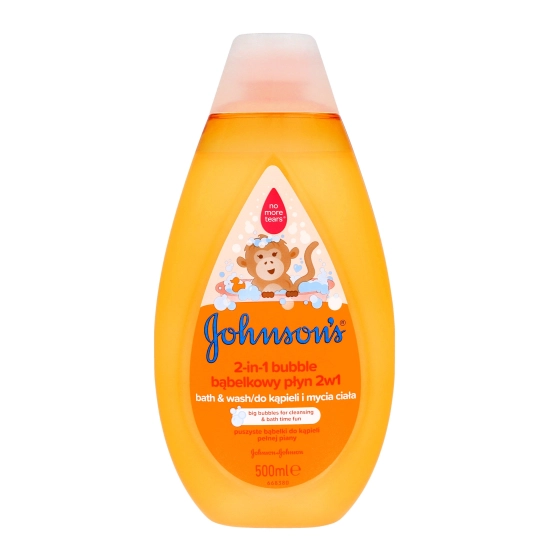 Johnson's Baby Bubble Bąbelkowy Płyn do kąpieli 2w1 dla dzieci  500ml