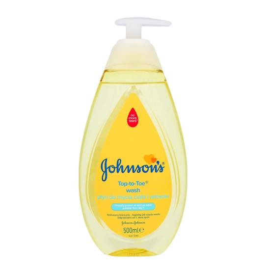 Johnson's Baby Top-To-Toe Płyn do mycia ciała i włosów dla dzieci  500ml