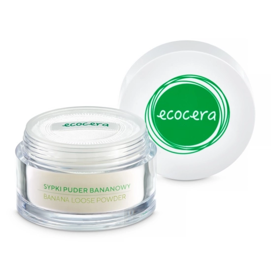 ECOCERA Puder sypki bananowy - cera sucha i wrażliwa  8g