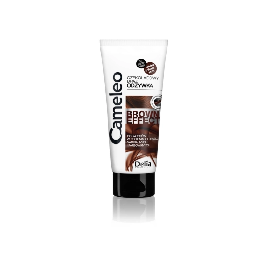 Delia Cosmetics Cameleo Brown Effect Odżywka do włosów brązowa  200ml