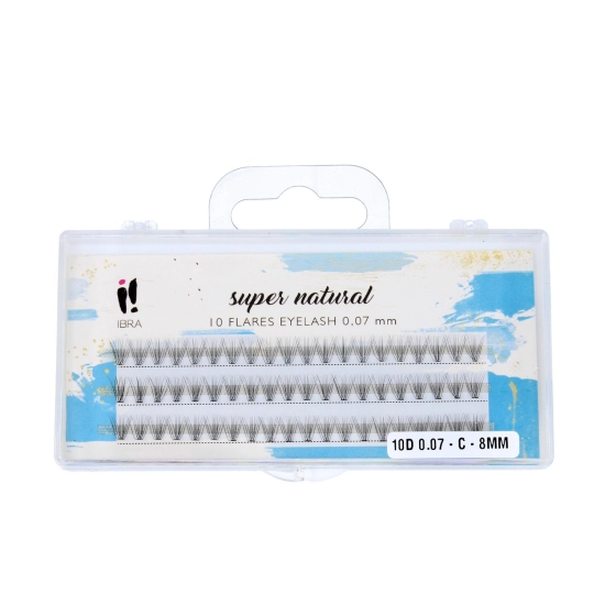 IBRA Kępki rzęs KNOT-FREE NATURALS 0.07-C-8 mm  1op.