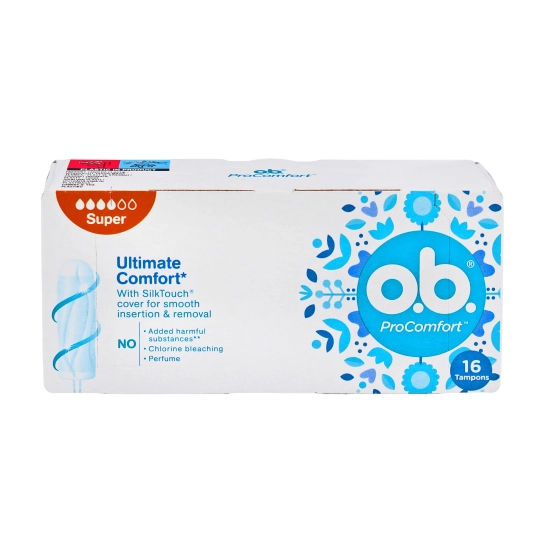O.B.ProComfort  Super  komfortowe tampony 1op.-16szt