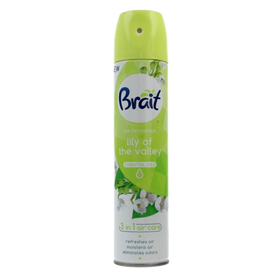 Brait Air Care 3in1 Odświeżacz powietrza klasyczny Lily of the Valley  300ml
