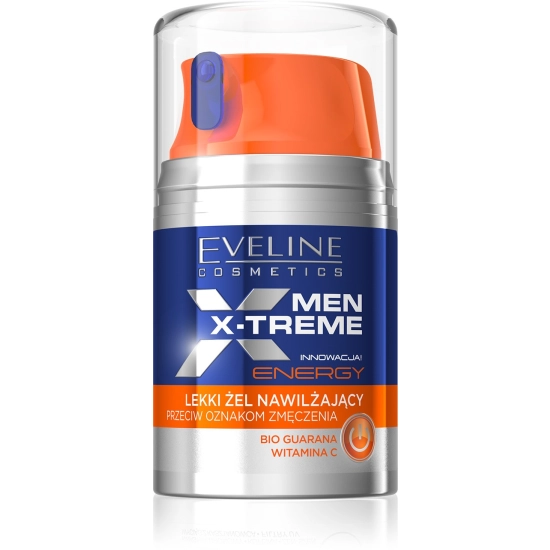 Eveline Men X-Treme Energy Lekki Żel nawilżający przeciw oznakom zmęczenia  50ml