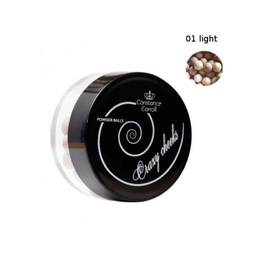 Constance Carroll Puder w kulkach Crazy Cheeks nr 01 Light  13g