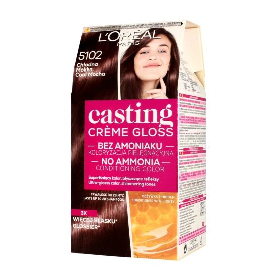 Casting Creme Gloss Krem koloryzujący nr 5102 Chłodna Mokka  1op.