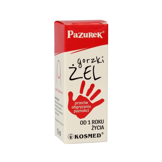 Kosmed Pazurek Gorzki Żel przeciw obgryzaniu paznokci  10ml