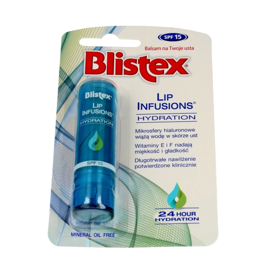 Blistex Lip Infusions Balsam do ust nawilżający SPF15  3.7g