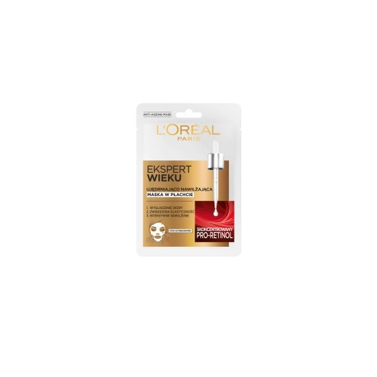Loreal Age Specialist 45+ Maska na tkaninie ujędrniająca  30g