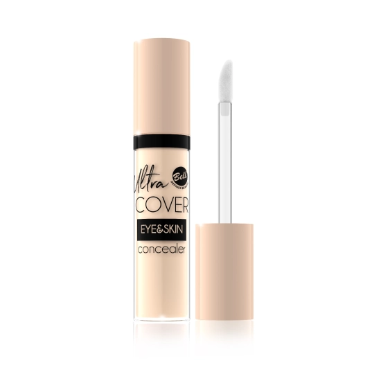 Bell Korektor intensywnie kryjący w płynie Ultra Cover Eye & Skin nr 02 Light Sand 5g