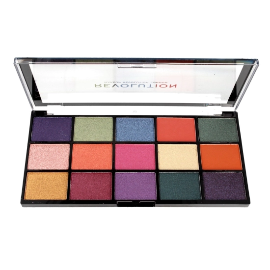 Makeup Revolution Paleta cieni do powiek Reloaded Passion for Colour (15) 1szt