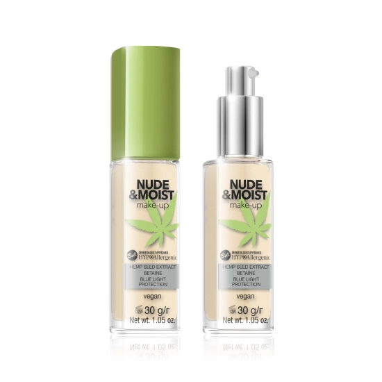 Bell Hypoallergenic Nude & Moist Podkład do twarzy nawilżająco-odżywczy nr 03  30g